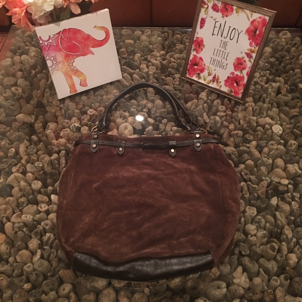 MAURIZIO TAIUTI Vintage Italian leather handbag.